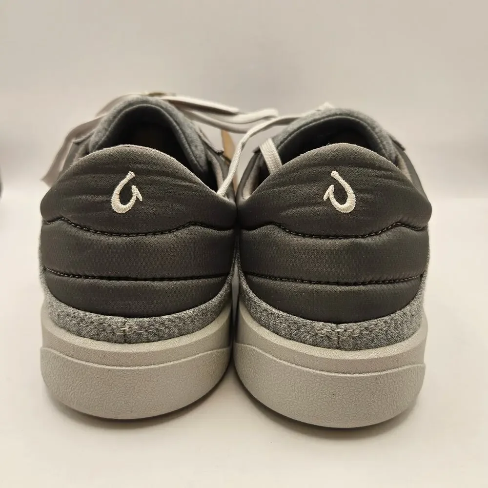 OLUKAI MEN'S 11 PULIKI 10528 POI CHARCOAL MSRP $140 NWOB